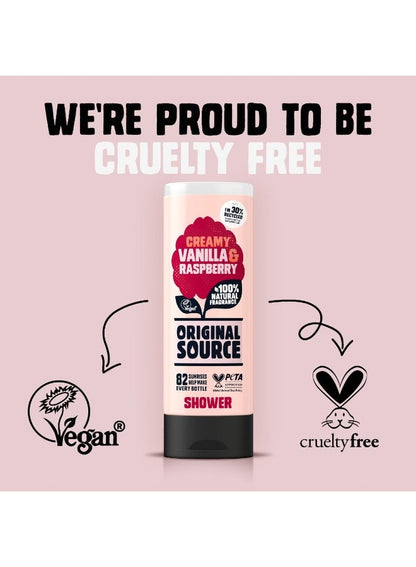 Original Source Vanilla And Raspberry Original Source Shower Gel 250 ML