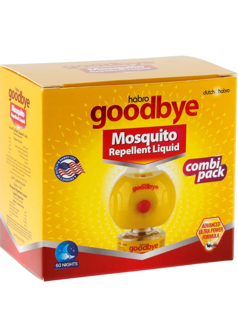 Habro GoodBye Mosquito Repellent Liquid Combi Pack