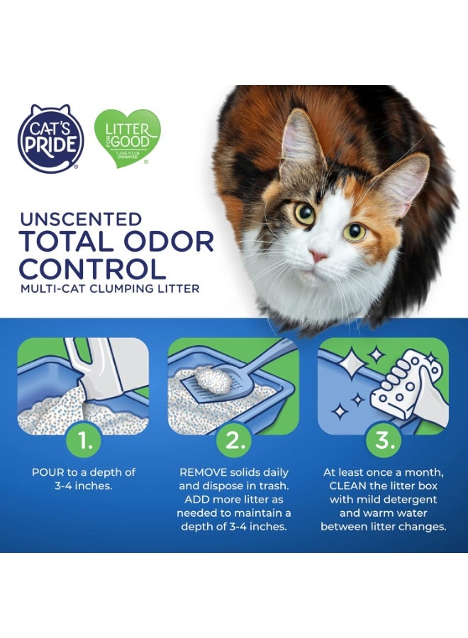 Cat's Pride Unscented Cat Litter 6.8 Kg