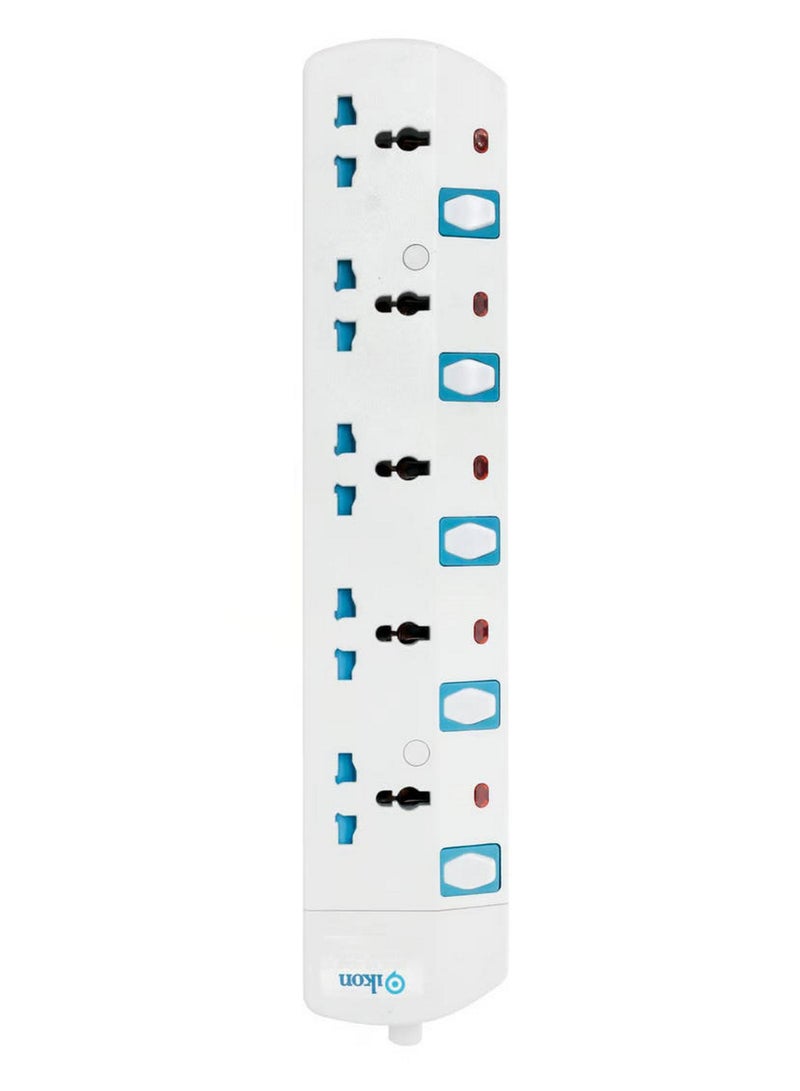 Ikon 5 Way Power Extension Socket 3 Mtr