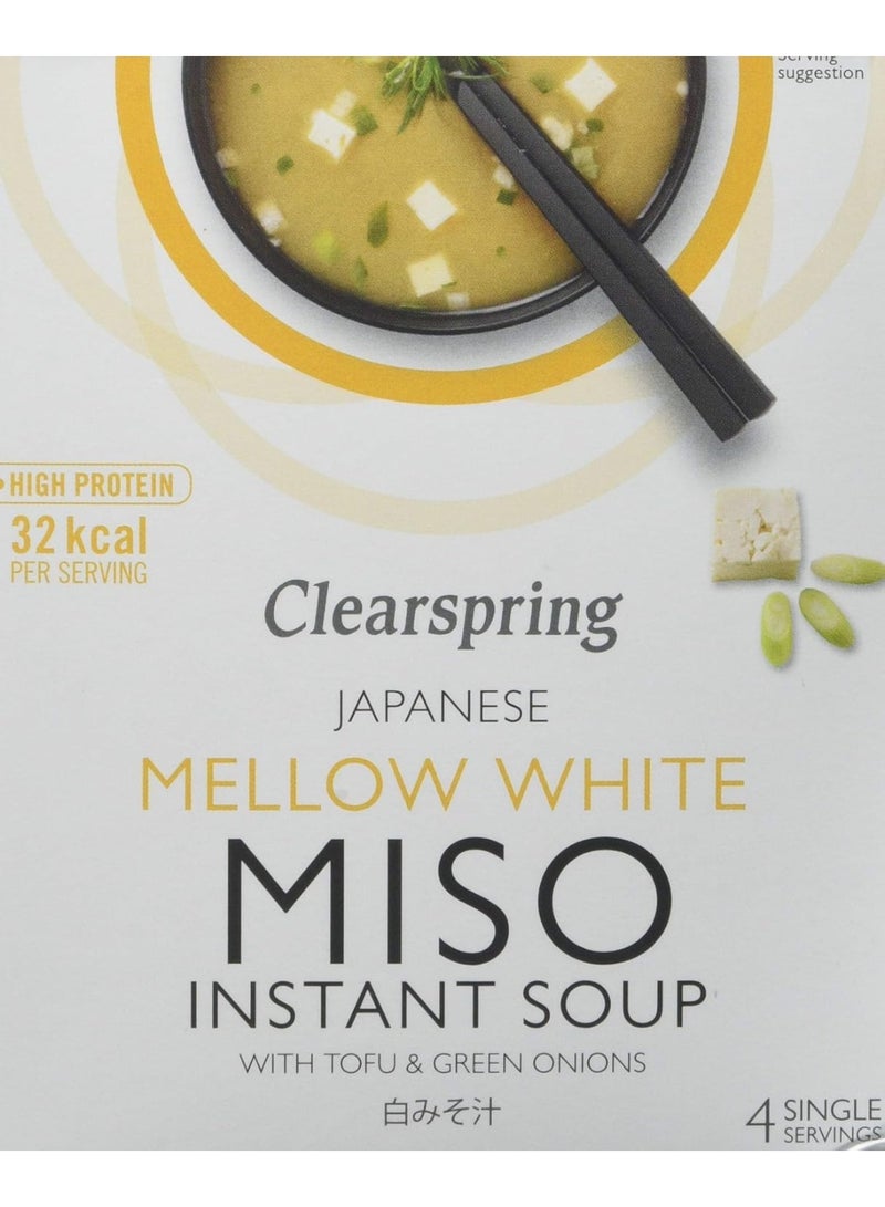 Clearspring Mellow White Miso Instant Soup with Tofu