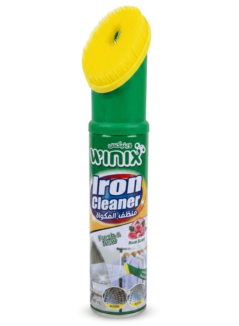 aerosol spray, cap fresh, cap fresh rose, cleaner aerosol, cleaner aerosol spray, fresh rose, fresh rose scented, iron soleplate, rose scented, rose scented 400ml, scented 400ml, scrubber cap, scrubber cap fresh, soleplate cleaner, winix