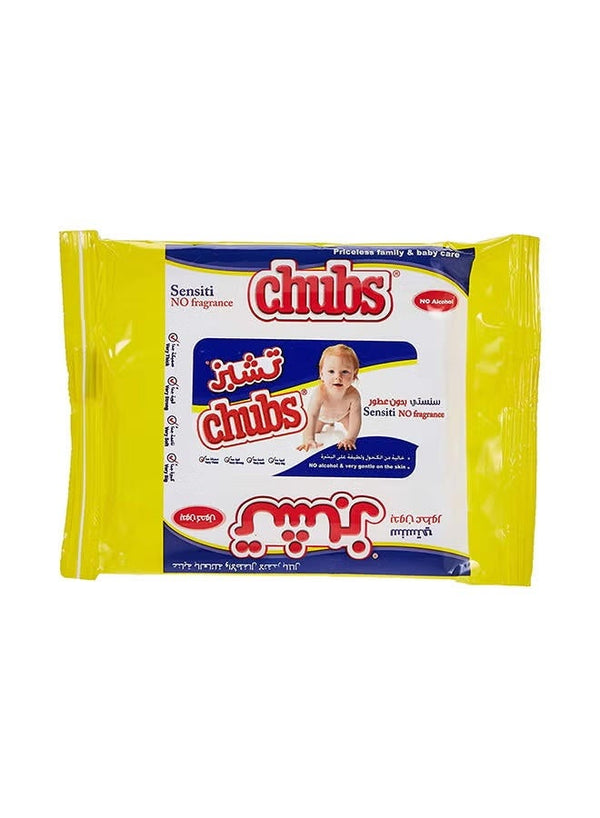 Chubs Baby Sensitive Skincare 20 Wipes Pack