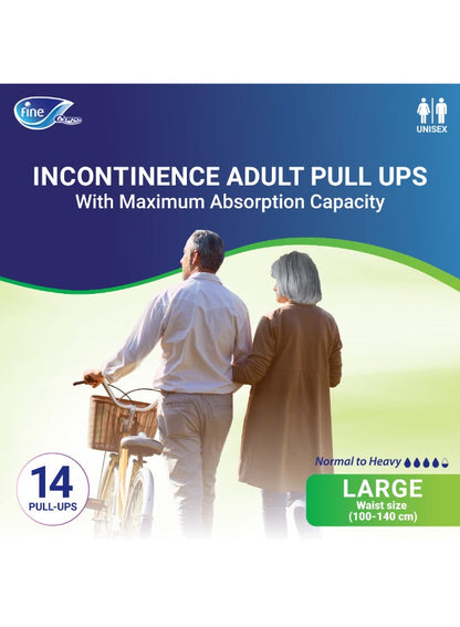 Fine Care Unisex Adult Pull Up Diaper - Large Size