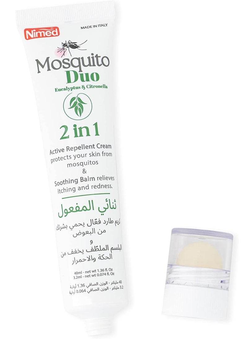 Nimed Mosquito Duo 2 In 1 Cream 40 ML