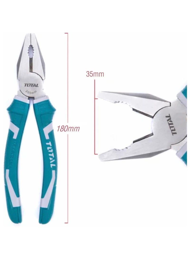 TOTAL 7 Inch Combination Plier - Premium Tools