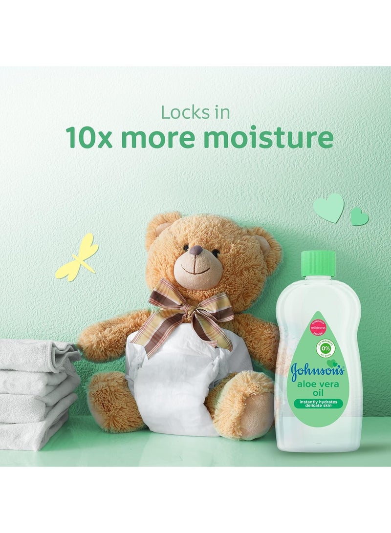 Johnson's Baby Oil with Aloe Vera 500 ML