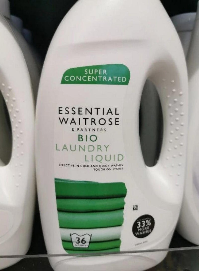 Bio Laundry Liquid 36 Washes 900 ML - Waitrose