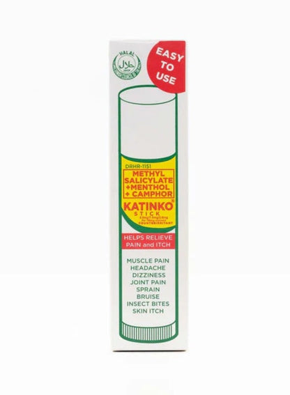 arm rub, bite itch, body key, camphor stick, ease pain, katinko, menthol camphor, menthol camphor stick, methyl salicylate, methyl salicylate menthol, roll-on methyl, roll-on methyl salicylate, salicylate menthol, salicylate menthol camphor, spot test