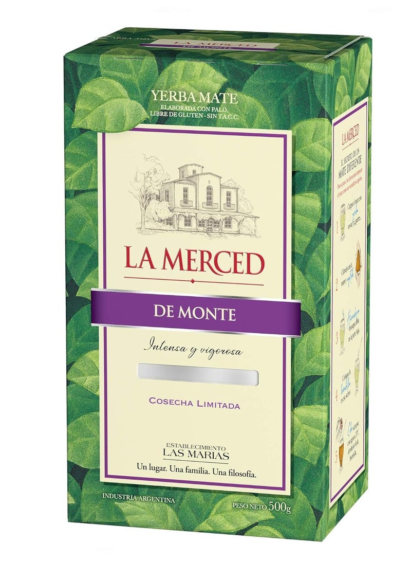 Yerba Mate La Merced De Monte 500g