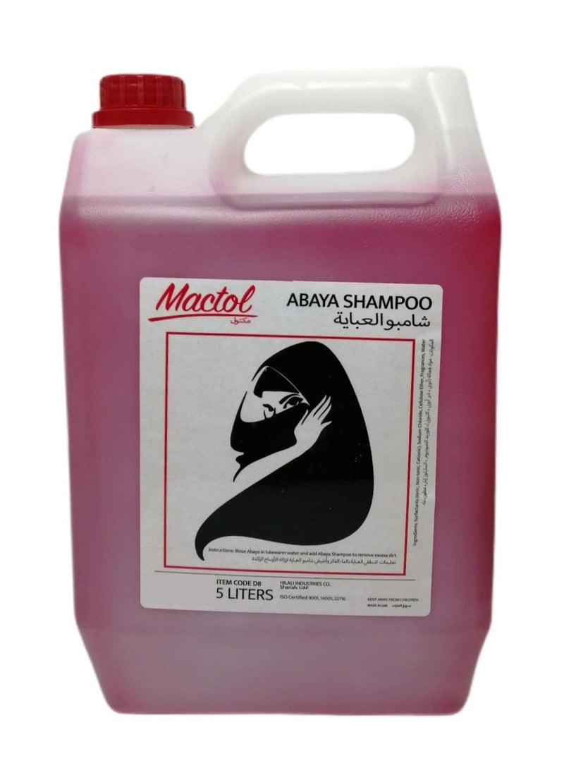 Mactol Abbaya Shampoo 5L - Superior Care for Abayas