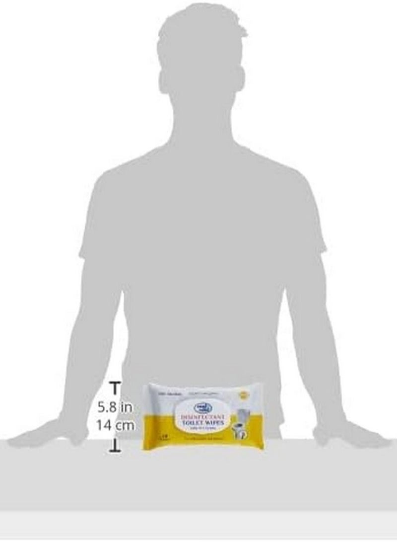 Cool & Cool Disinfectant Toilet Wipes 48 Sheets