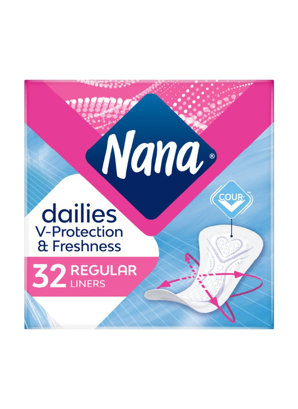 Nana Dailies Fresh Regular Liners White