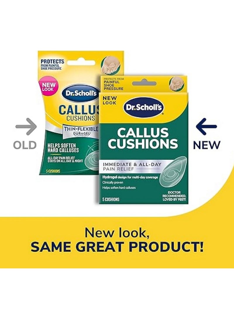 Dr. Scholl's Callus Cushion 5 Pack for Pain Relief
