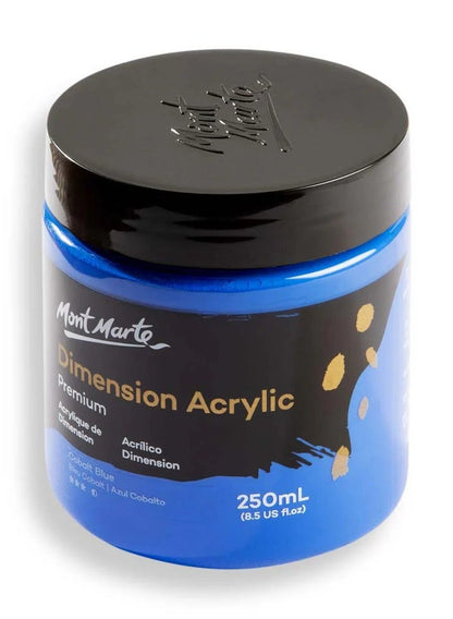Mont Marte Cobalt Blue Acrylic Paint 250ML