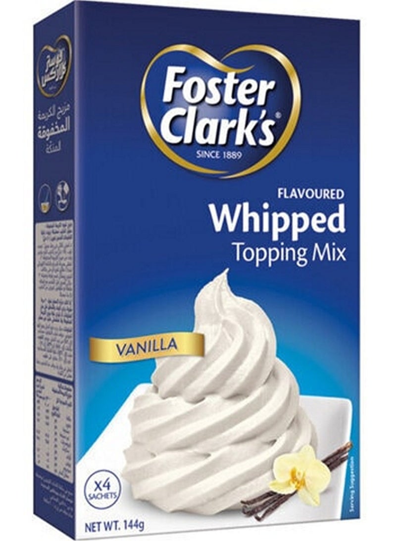 Foster Clark'S Vanilla Whipped Topping Mix 144 G