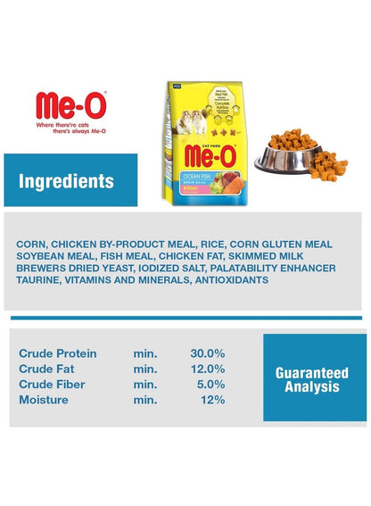 Me-O Kitten Ocean Fish Cat Food 400g