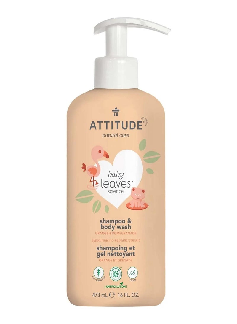 Attitude Baby Leaves Shampoo & Body Wash 473 ML