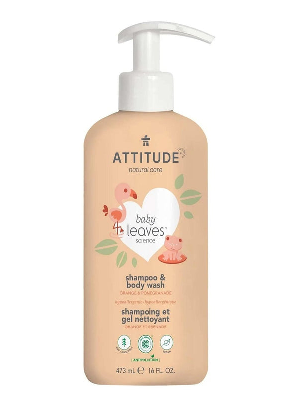 Attitude Baby Leaves Shampoo & Body Wash 473 ML