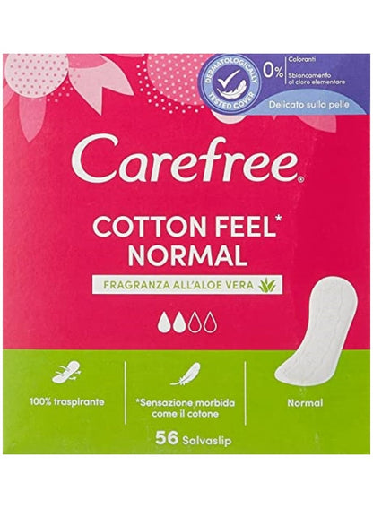 Carefree Breathable Cotton Panty Liners