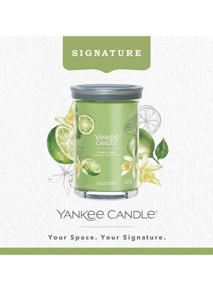 YANKEE CANDLE Vanilla Lime Candle Jar