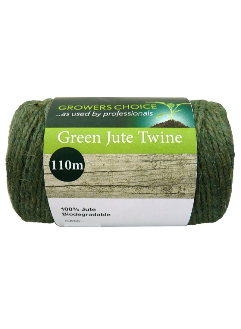 Tildenet Biodegradable Jute Twine Spool 110M