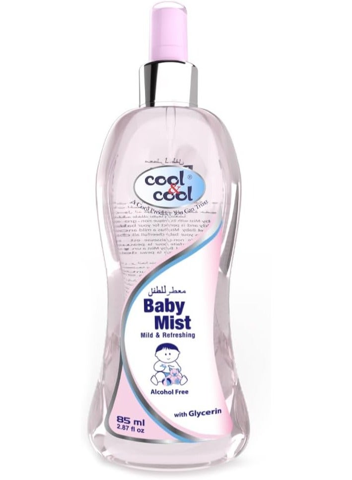 Cool & Cool Baby Mist 85 ML - Refreshing Care
