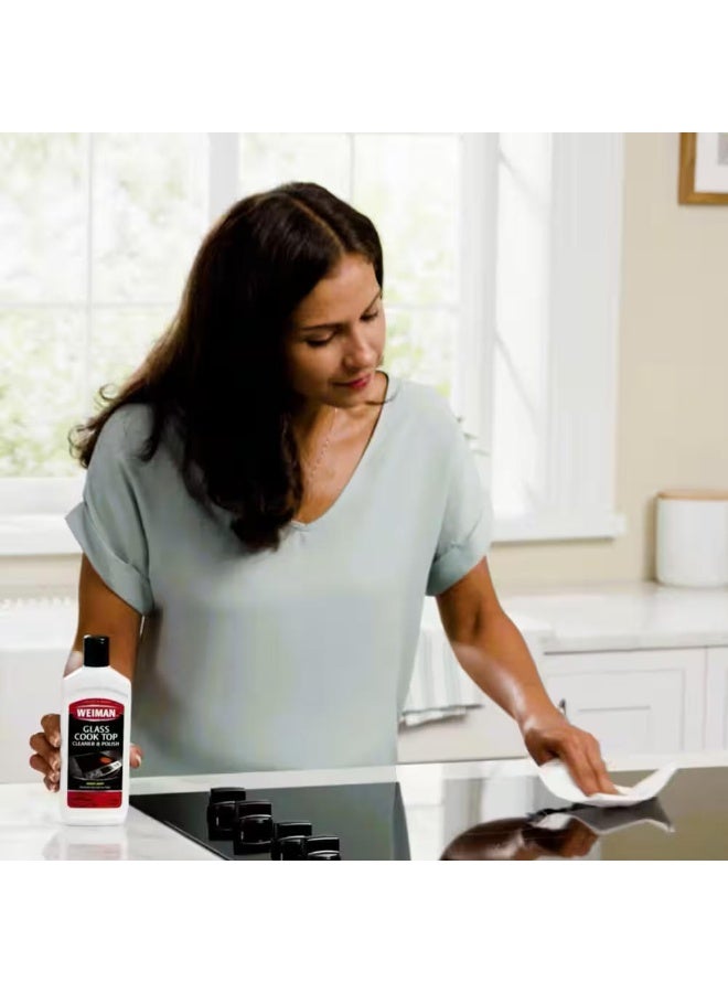 Weiman Heavy Duty Glass Cooktop Cleaner & Polish