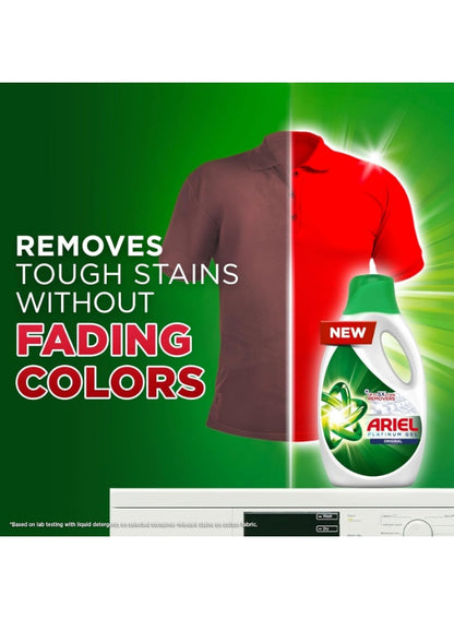 ariel, clean original, clean original liquid, deep cleaning, gel clean, gel clean original, laundry detergent, liquid detergent, one wash, original liquid, original liquid detergent, platinum gel, platinum gel clean, stain removal, stain remover