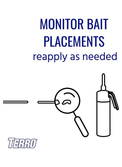 Terro Roach Bait Gel 3oz - Effective Pest Control