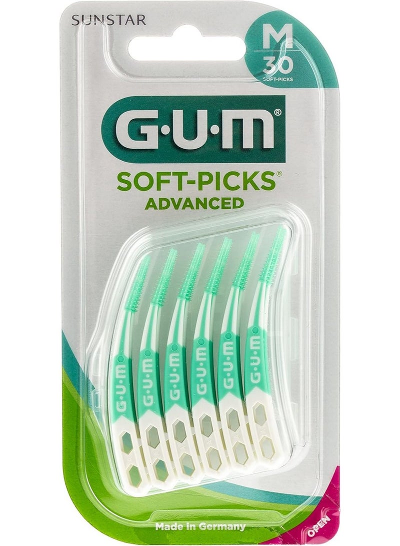 Gum Soft Pick Advanced 30 Pcs Pack by SUNSTAR