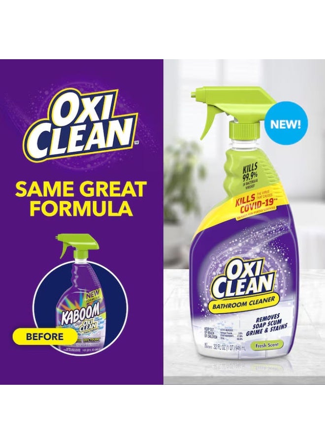 OxiClean Bathroom Cleaner Fresh Scent 946 ML