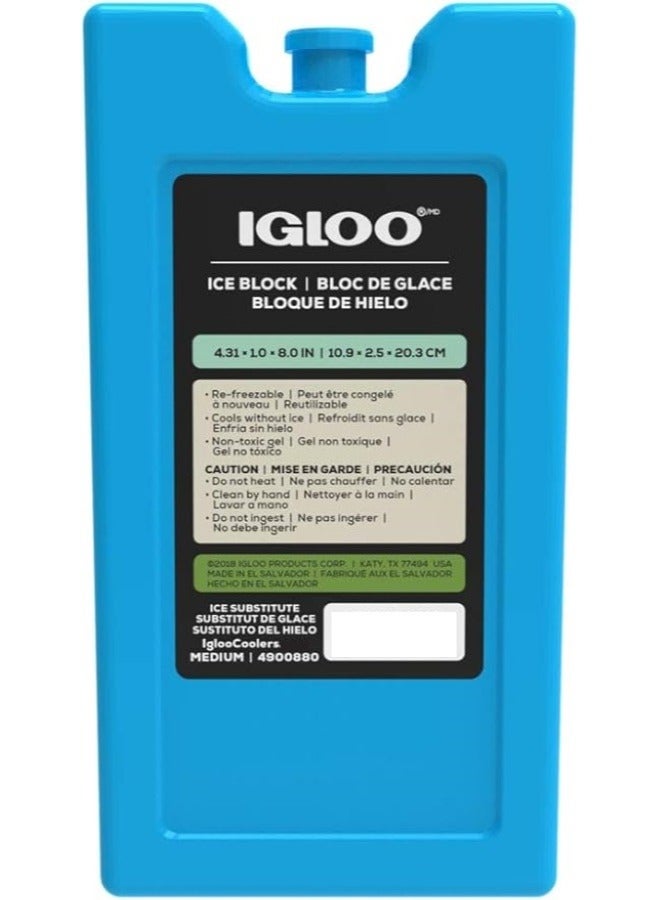 Igloo Max Cold Small Ice Freeze Block - Blue