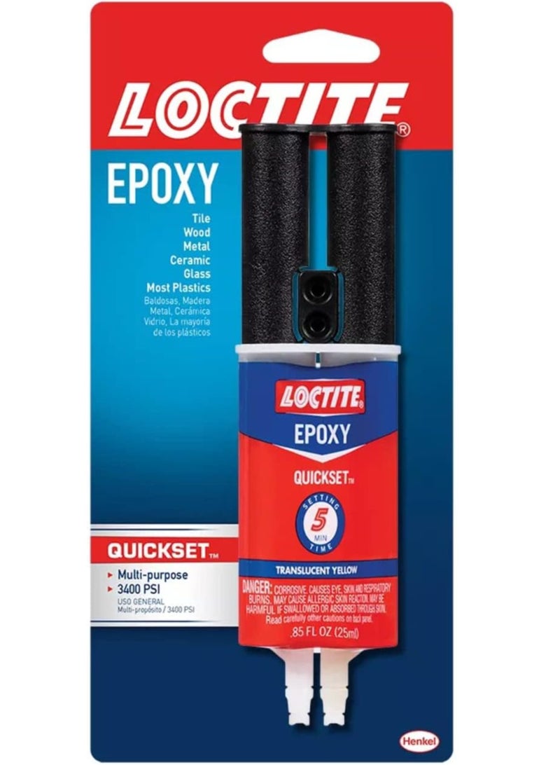 Loctite Epoxy Quick Set 25 ML - Strong Adhesive