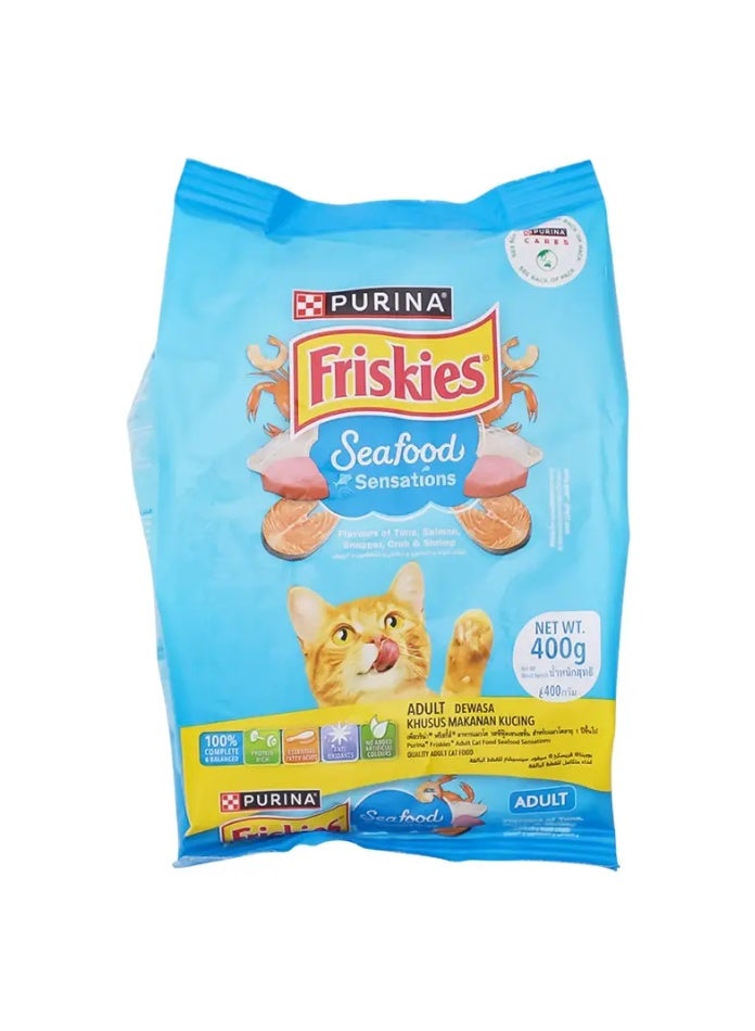 Purina Friskies Seafood Cat Food 400g