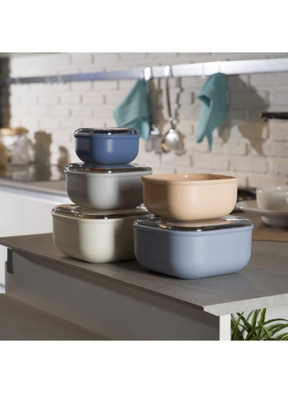 OMADA Airtight Lid Container 425 ML Assorted Colors
