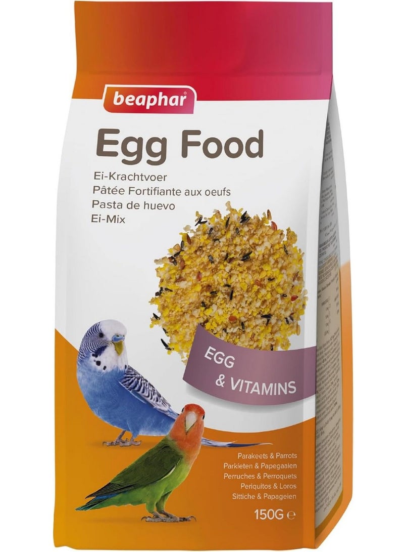 Beaphar Egg Food for Parakeets and Parrots 150 g