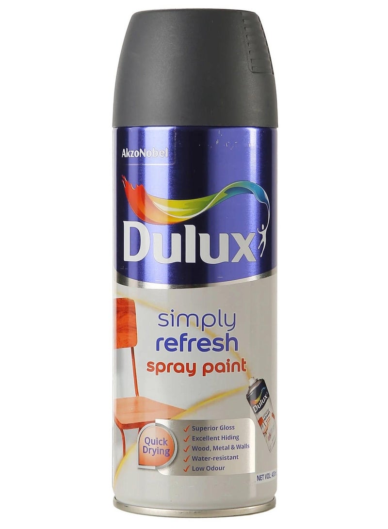 Dulux Simply Refresh Spray Paint 400 ML - Matt Machine Grey