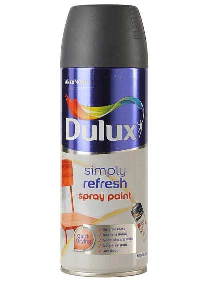 Dulux Simply Refresh Spray Paint 400 ML - Matt Machine Grey
