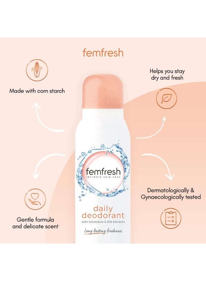 Fem Fresh Daily Intimacy Deodorant 125ml