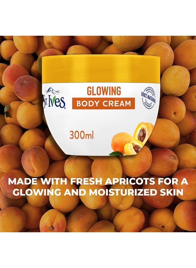 ST. Ives Glowing Body Cream With Apricot 300 ML