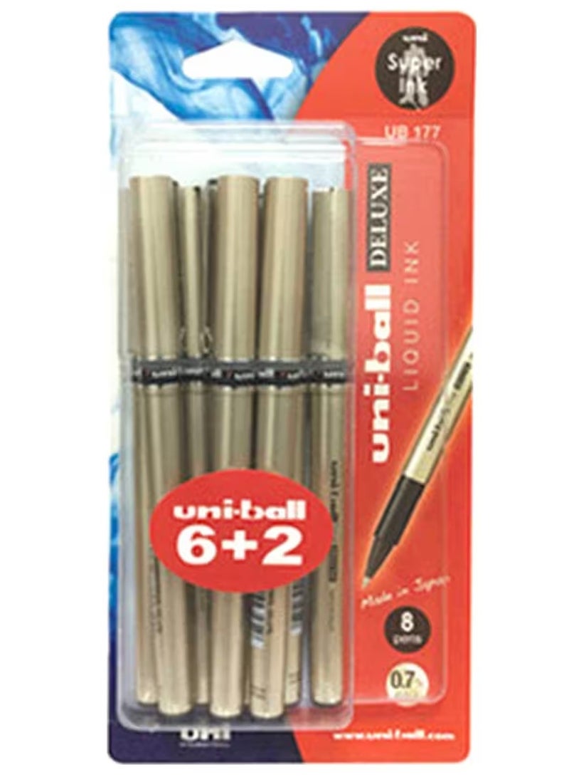 Uniball Deluxe Rollerball Pen Set - Premium Writing Tools
