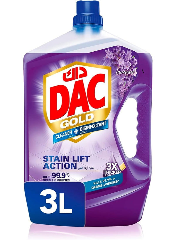 Dac Gold Liquid Cleaner Lavender Scent 3 L