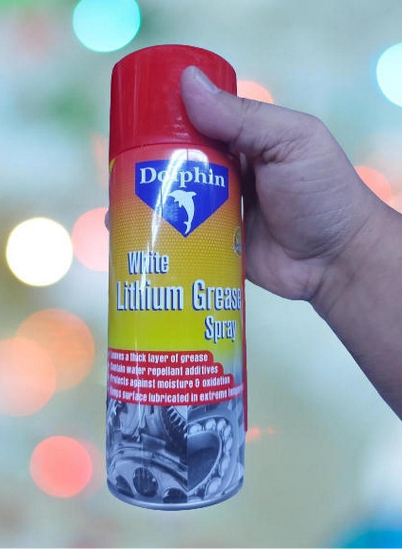 Dolphin White Lithium Grease Spray 400 ML