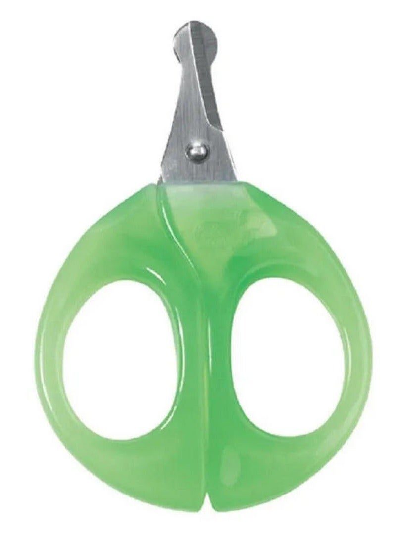 BEBE COMFORT Safety Scissors Short Blades Green