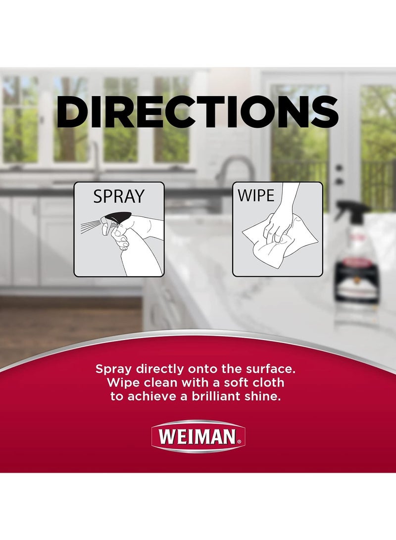 Weiman Quartz & Stone Cleaner 473 ML Fresh Citrus