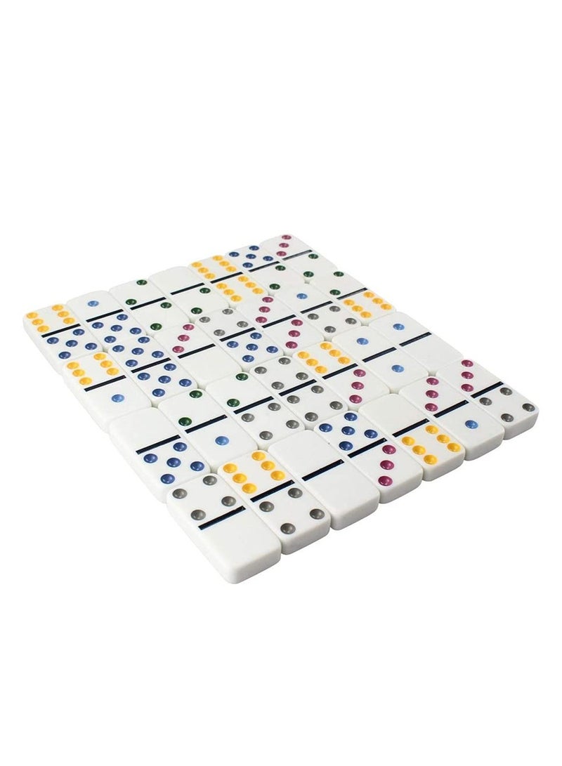 Dominoes Double Color Dot Set by Dominoes