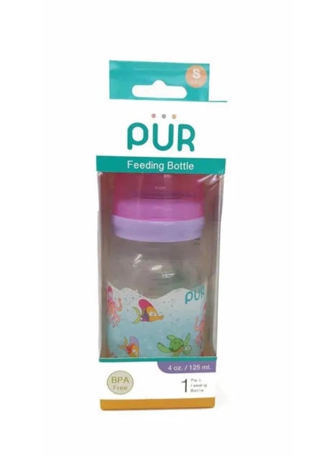 Pur Classic Round Feeding Bottle 125 ML