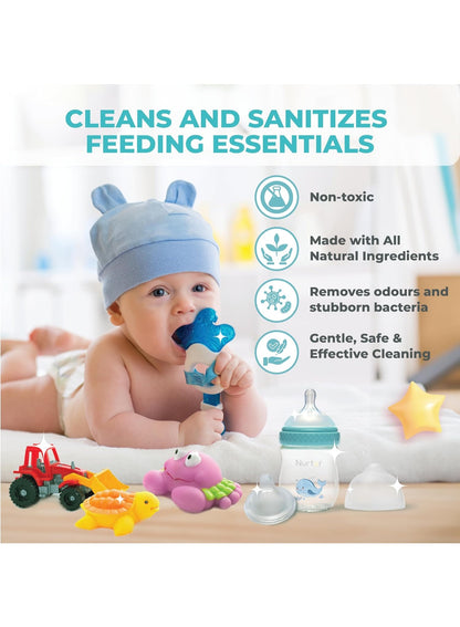 500ml, Baby Bottle Cleaning Liquid, Nurtur