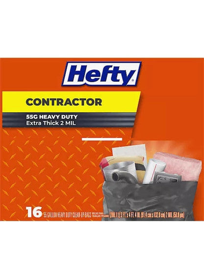 Hefty 55 Gallon Heavy Duty Bags